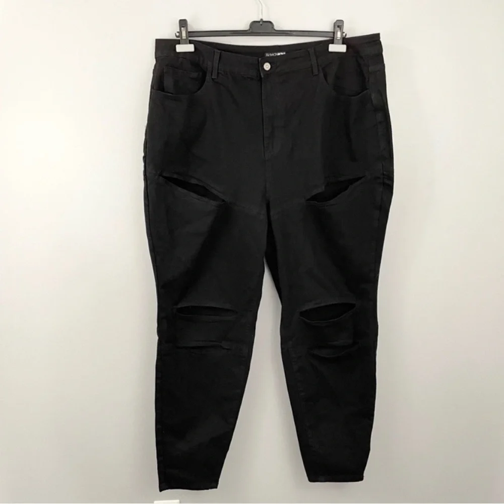 Fashion Nova Cutout Skinny Jeans - Picture 4 of 7